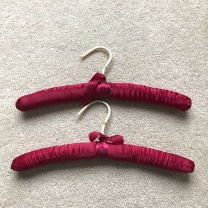 Red Satin Padded hangers